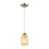 Elk Golden Pasture 1 Light Mini Pendant In Satin Model: 30220/1