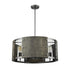 Elk Halstead 6 Light Chandlier In Ash Gray And Model: 15322/6