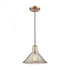 Elk Hand Formed Glass 1 Light Mini Pendant In Model: 10486/1