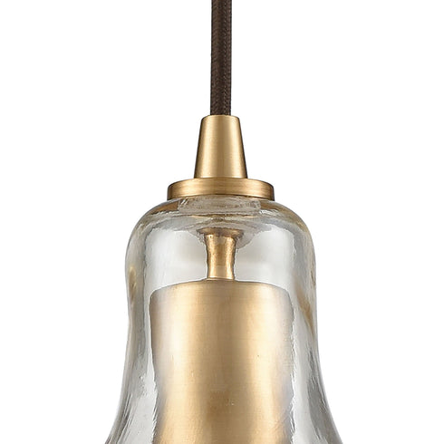 Elk Hand Formed Glass 1 Light Mini Pendant In Model: 10486/1