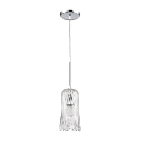 Elk Hand Formed Glass 1 Light Mini Pendant In Model: 21165/1