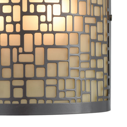 Elk Hooper 2 Light Outdoor Sconce In Oil Rubbed Model: 46275/2