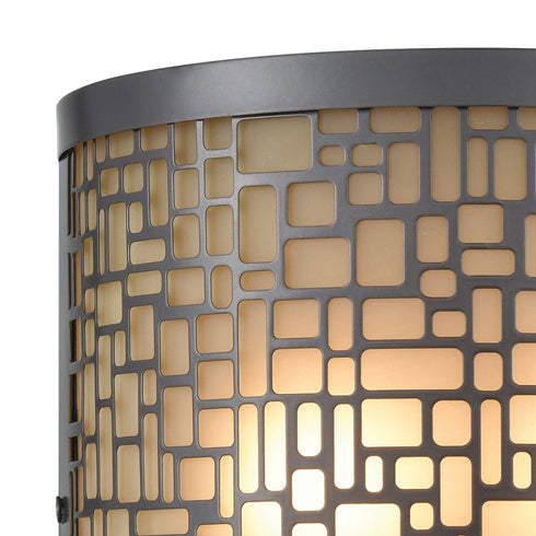 Elk Hooper 2 Light Outdoor Sconce In Oil Rubbed Model: 46275/2