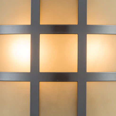 Elk Hooper 2 Light Outdoor Sconce In Oil Rubbed Model: 46330/2