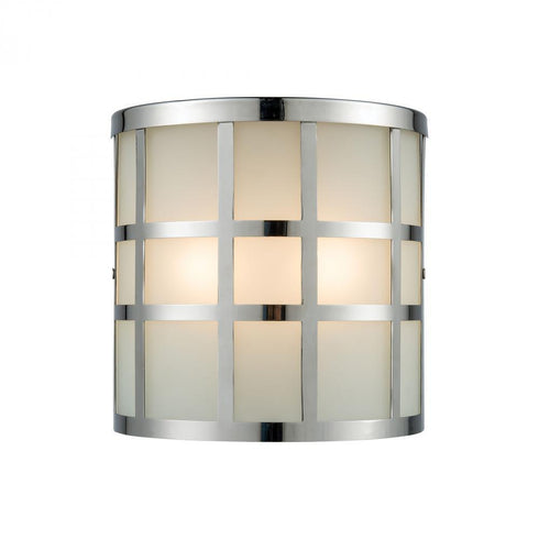 Elk Hooper 2 Light Outdoor Sconce In Polished Model: 46292/2