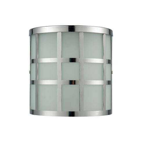 Elk Hooper 2 Light Outdoor Sconce In Polished Model: 46292/2