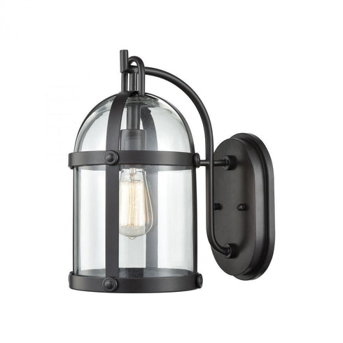 Elk Hunley 1 Light Outdoor Wall Lamp In Oil Model: 47510/1
