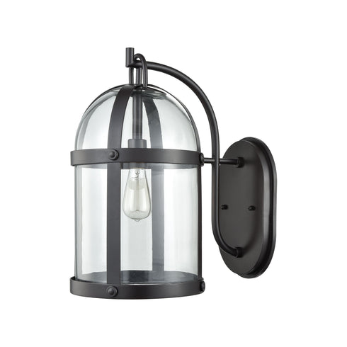 Elk Hunley 1 Light Outdoor Wall Lamp In Oil Model: 47511/1