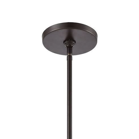 Elk Hyde Park 1 Light Mini Pendant In Oil Rubbed Model: 32391/1
