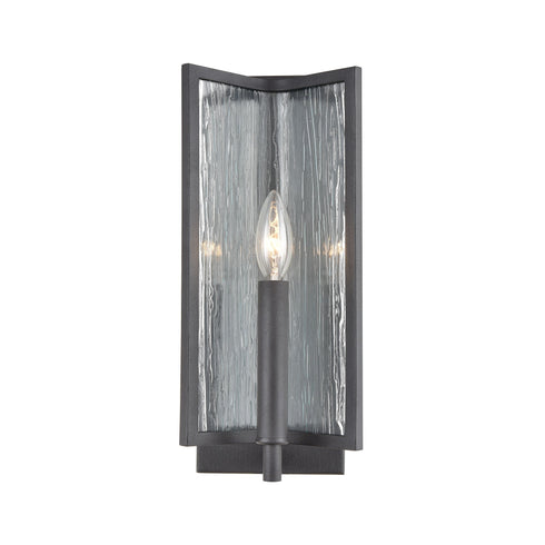 Elk Inversion 1 Light Sconce In Charcoal With Model: 32420/1