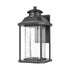 Elk Irvine Sconce In Matte Black With Seedy Glass Model: 87122/LED