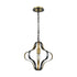 Elk Janis 1 Light Pendant In Aged Bronze And Aged Model: 33163/1