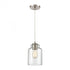 Elk Josie 1 Light Mini Pendant In Satin Nickel Model: 85213/1