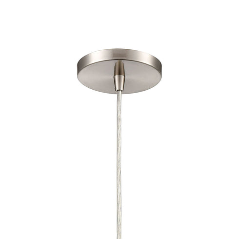 Elk Josie 1 Light Mini Pendant In Satin Nickel Model: 85213/1