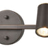 Elk Kempton 2 Light Vanity Light In Matte Black Model: 15412/2