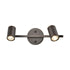 Elk Kempton 2 Light Vanity Light In Matte Black Model: 15412/2