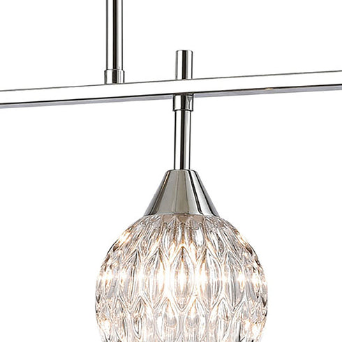 Elk Kersey 4 Light Island Light In Polished Model: 10825/4