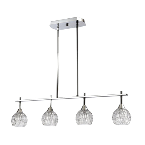 Elk Kersey 4 Light Island Light In Polished Model: 10825/4