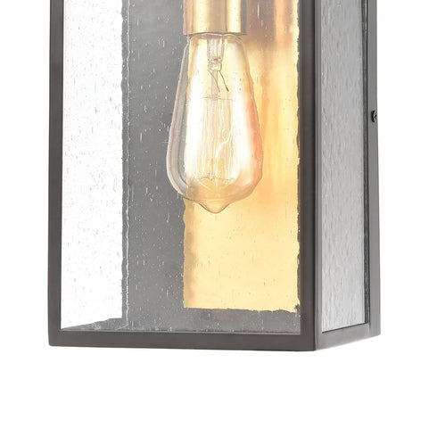 Elk Knowlton 1 Light Sconce In Matte Black With Model: 46681/1