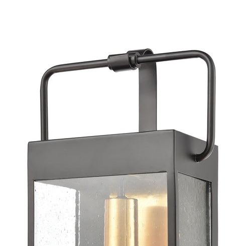 Elk Knowlton 1 Light Sconce In Matte Black With Model: 46682/1