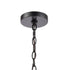 Elk Lamplighter 1 Light Hanging In Matte Black Model: 46703/1