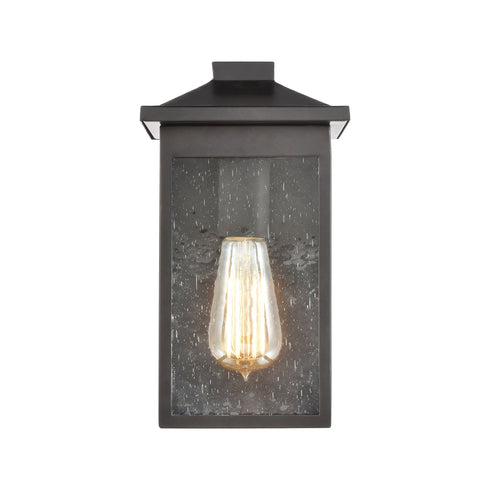 Elk Lamplighter 1 Light Sconce In Matte Black Model: 46700/1