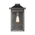 Elk Lamplighter 1 Light Sconce In Matte Black Model: 46702/1