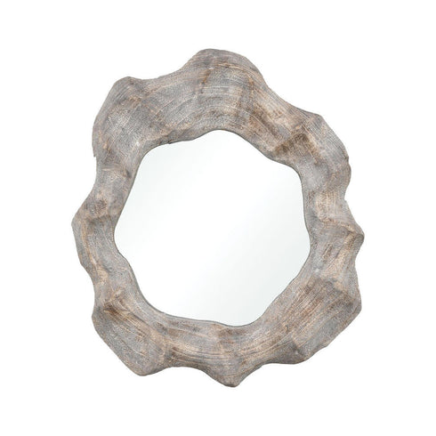 Elk Land To Air Mirror In Grey And Natural Model: 2181-114