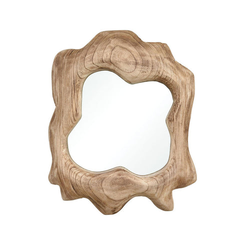Elk Land To Air Mirror In Natural With Grey Wash Model: 2181-113