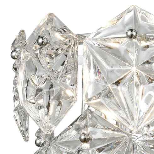 Elk Lavique 2 Light Sconce In Polished Chrome Model: 81241/2