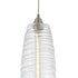 Elk Liz 1 Light Mini Pendant In Satin Nickel With Model: 21192/1