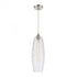 Elk Liz 1 Light Mini Pendant In Satin Nickel With Model: 21192/1