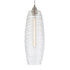 Elk Liz 1 Light Mini Pendant In Satin Nickel With Model: 21192/1