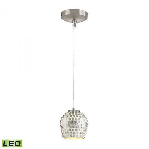 Elk Low Voltage LED Collection 1 Light Mini Model: PF1000/1-LED-BN-SLV