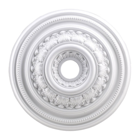 Elk M1012WH English Study 24-inch Medallion In White