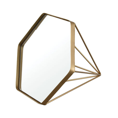 Elk Madsion Table Top Mirror In Gold Model: 326-8753