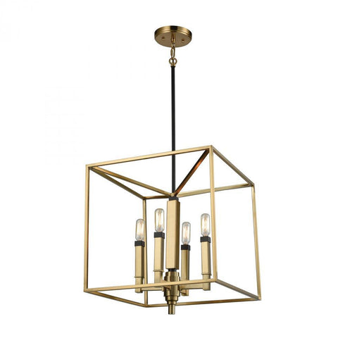 Elk Mandeville 4 Light Chandelier In Oil Rubbed Model: 67754/4