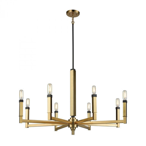 Elk Mandeville 8 Light Chandelier In Oil Rubbed Model: 67758/8