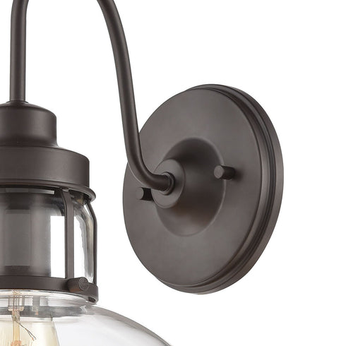 Elk Manhattan Boutique 1 Light Sconce In Oil Model: 46560/1