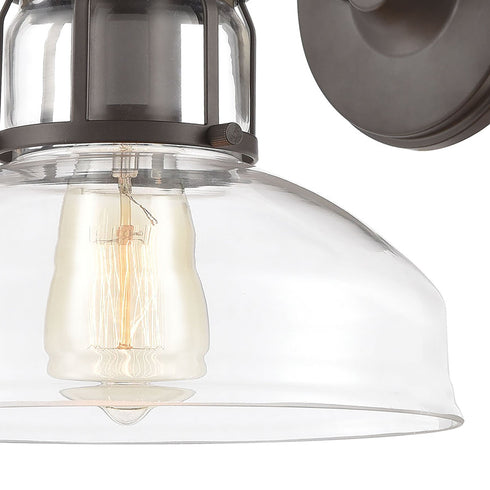 Elk Manhattan Boutique 1 Light Sconce In Oil Model: 46560/1