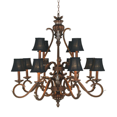 Elk Marbella Chandelier Model: 378-SS-SH12