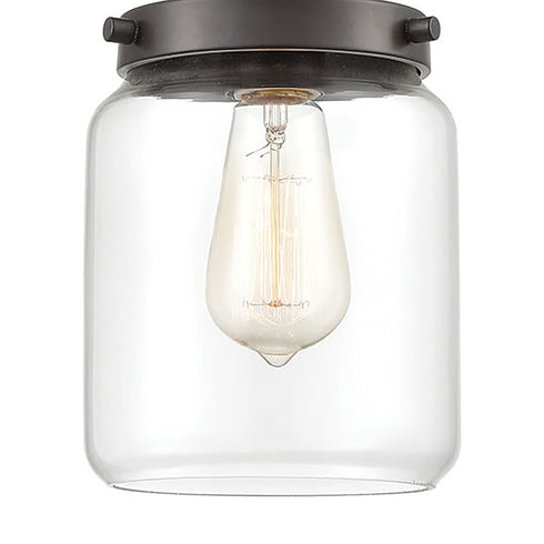 Elk Mason 1 Light Mini Pendant In Oil Rubbed Model: 85216/1