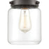 Elk Mason 1 Light Mini Pendant In Oil Rubbed Model: 85216/1