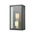 Elk Mckenzie 1 Light Outdoor Sconce In Blackened Model: 47120/1