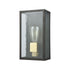 Elk Mckenzie 1 Light Outdoor Sconce In Blackened Model: 47120/1