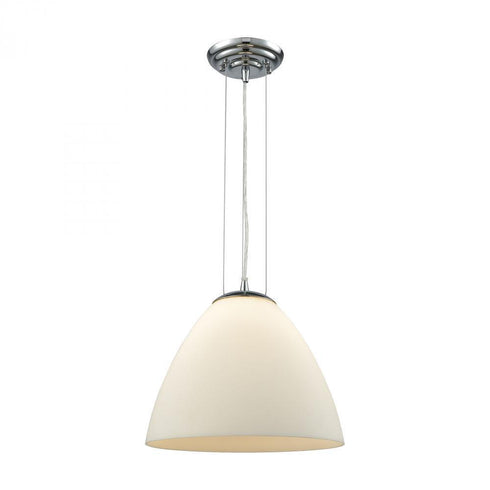 Elk Merida 1 Light Mini Pendant In Chrome With Model: 56521/1-LA