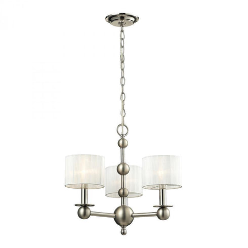 Elk Meridian Collection 3 Light Chandelier In Model: 31492/3