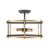 Elk Millington 3 Light Semi Flush Mount In Model: 46651/3