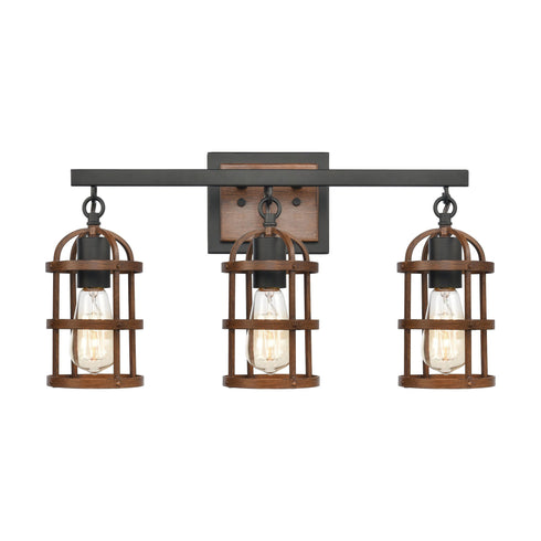 Elk Millville 3 Light Vanity Light In Oil Rubbed Model: 15484/3