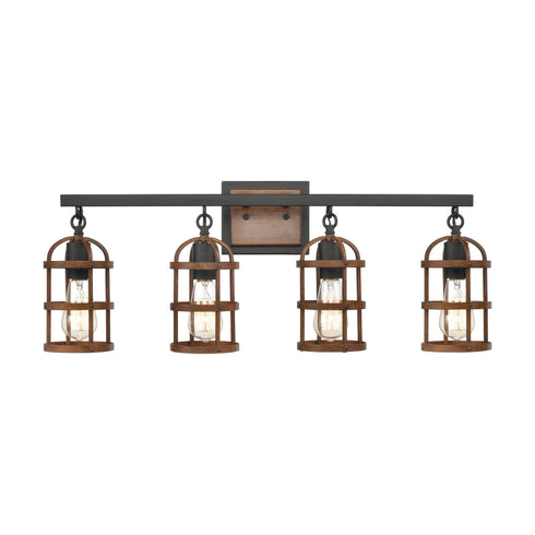 Elk Millville 4 Light Vanity Light In Oil Rubbed Model: 15485/4